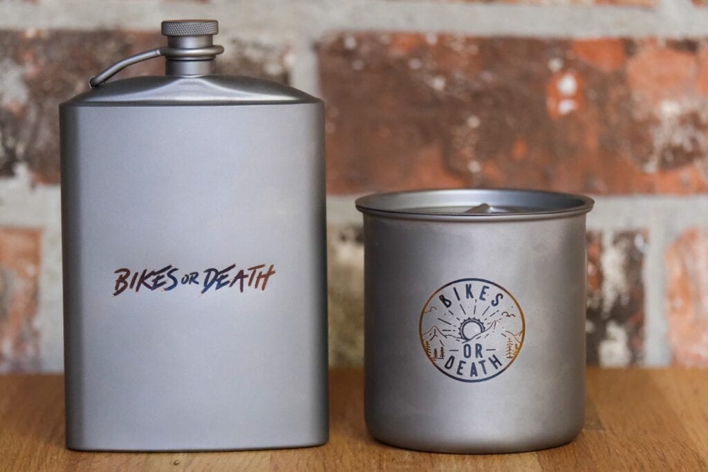 Ti Flask and Cup